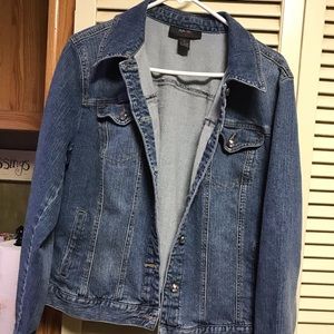 Style and Company Jean Jacket Xl
